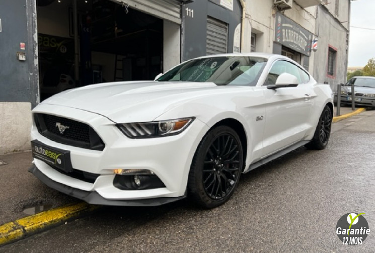 Ford MUSTANG 5.0 V8 Ti-VCT GT 421cv 1er main SYNC3 état neuf EN STOCK