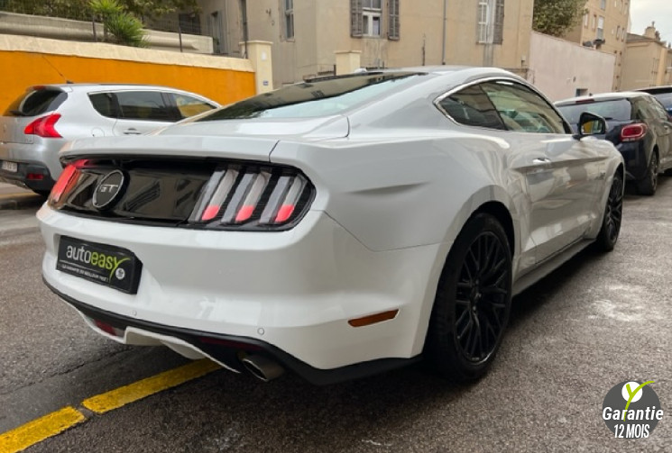 Ford MUSTANG 5.0 V8 Ti-VCT GT 421cv 1er main SYNC3 état neuf EN STOCK