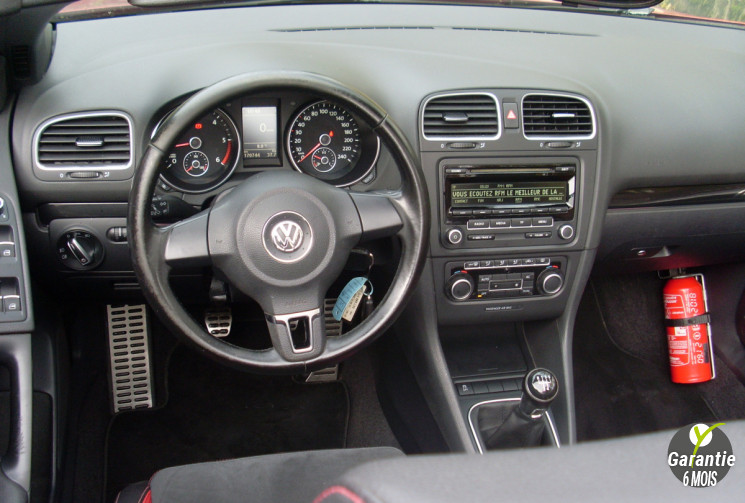 Volkswagen Golf CABRIOLET TDI 105 CUIR ALCANTARA 