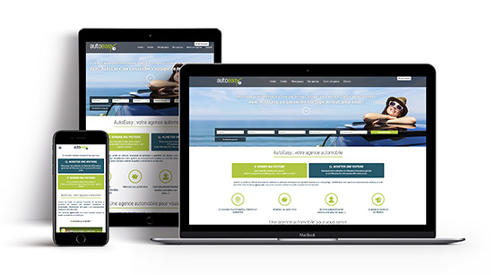 Mockup site AutoEasy